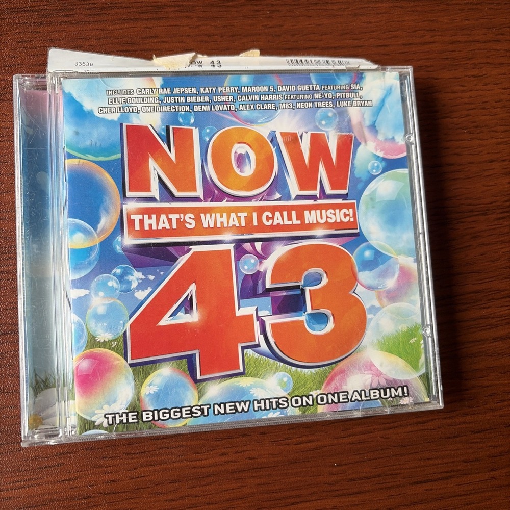 NOW That's What I Call Music! 43 - Various Artists CD 2012 Pop Compilation